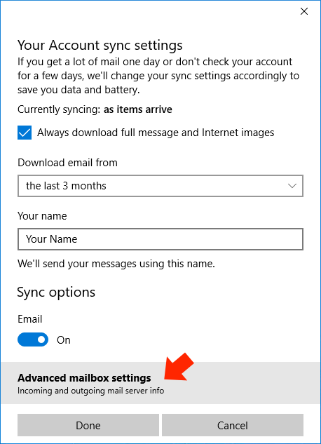 Microsoft 365 smtp server settings